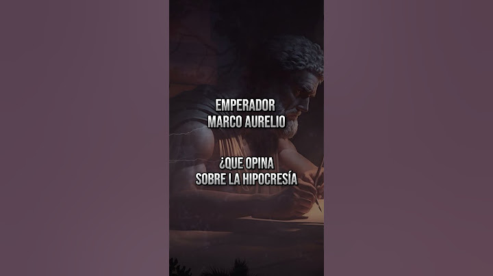 ESTO OPINARÍA MARCO AURELIO SOBRE LA HIPOCRESÍA EN LA ACTUALIDAD | #shorts #estoicismo #pensamentos