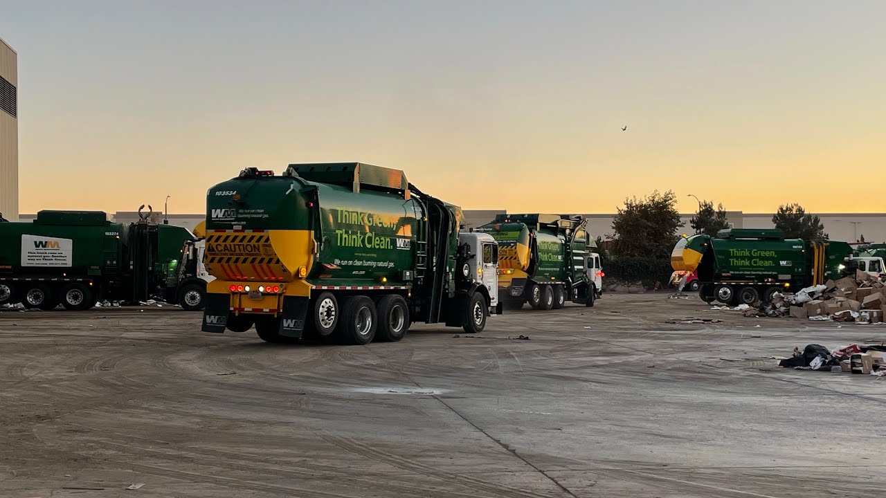 Thanksgiving Special Vid| Waste Management Moreno Valley yard visit!! - YouTube