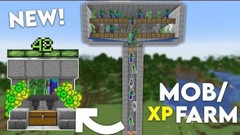 Minecraft: EASY MOB XP FARM TUTORIAL! 1.17 (Without mob spawner)