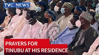 (VIDEO) Prayers for Asiwaju Bola Ahmed Tinubu Ongoing At His Lagos Residence