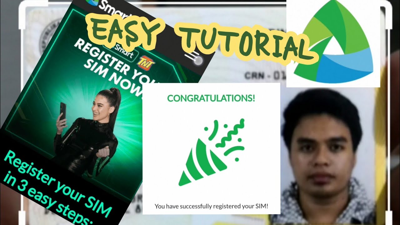 Simcard Registration 2023 | How to Register Smart Sim Tutorial - YouTube