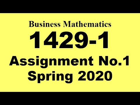 solved assignment course code 1429