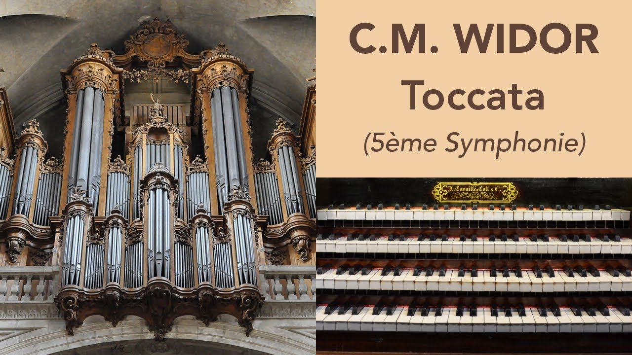 Orgue de la cathédrale de Nancy - Johann Vexo joue Widor (Toccata)