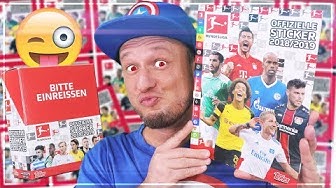 hqdefault Topps Fußball TOPPS Fussball Bundesliga DISPLAY Sticker 2018/19 Unboxing