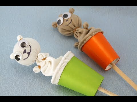 How to Make a Groundhog Pop-Up Puppet | Sophie&rsquo;s World