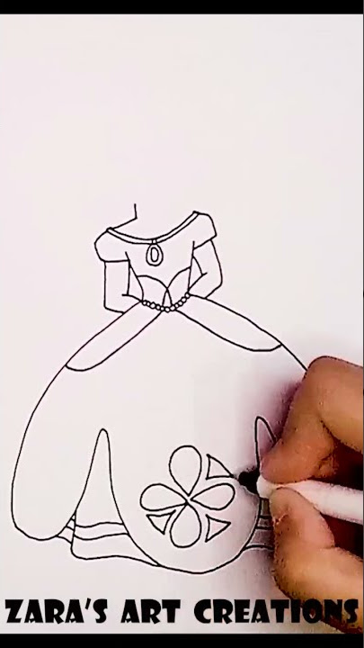 Princess Sofia drawing | ZARA's art creations | #short