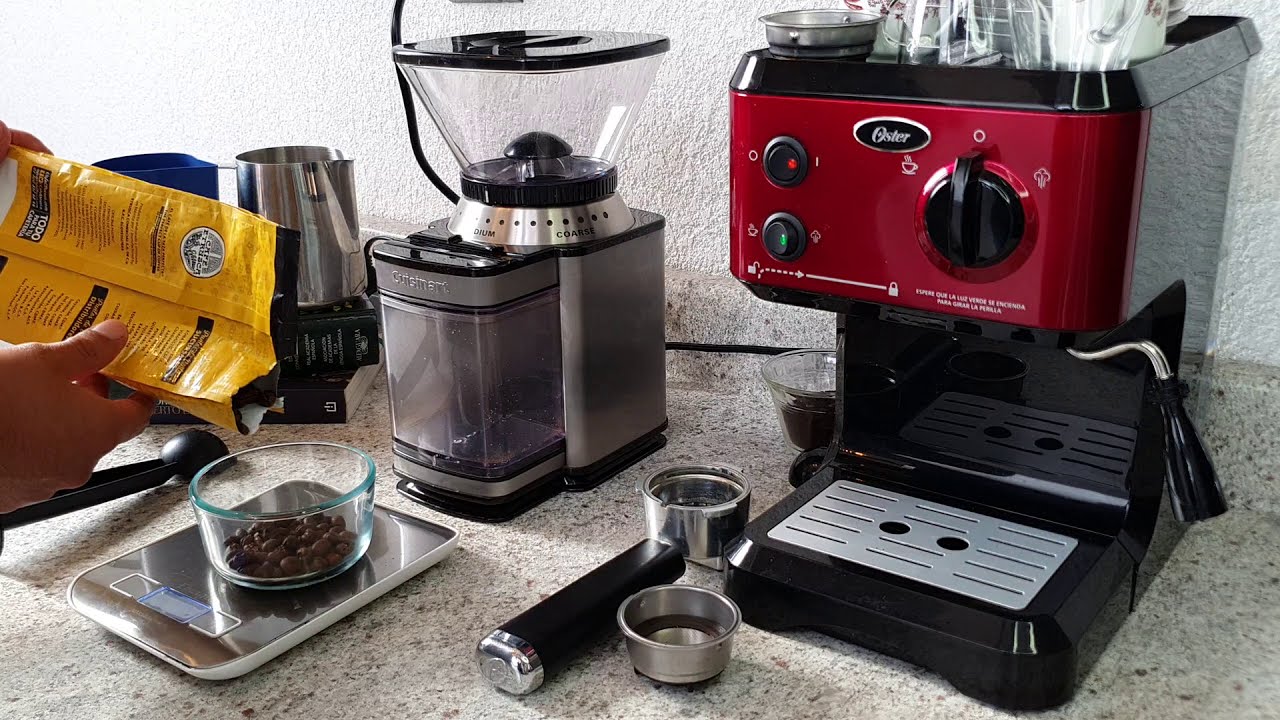 Cafetera OSTER 19 bares: cómo preparar un ESPRESSO 