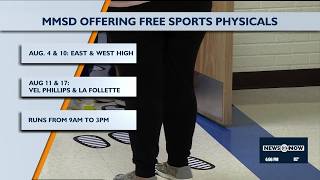 MMSD offering free sports physicals