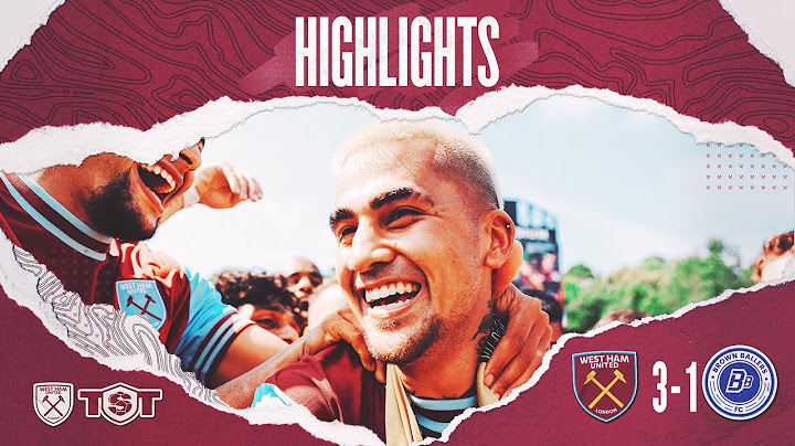 Stinson Wins it Late for the Hammers! | West Ham 3-1 Brown Ballers | TST Tournament Highlights