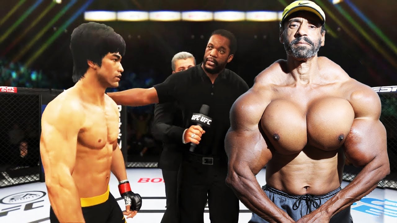 UFC 4 | Bruce Lee vs. Valdir Segato Brazilian Hulk (EA Sports UFC 4)
