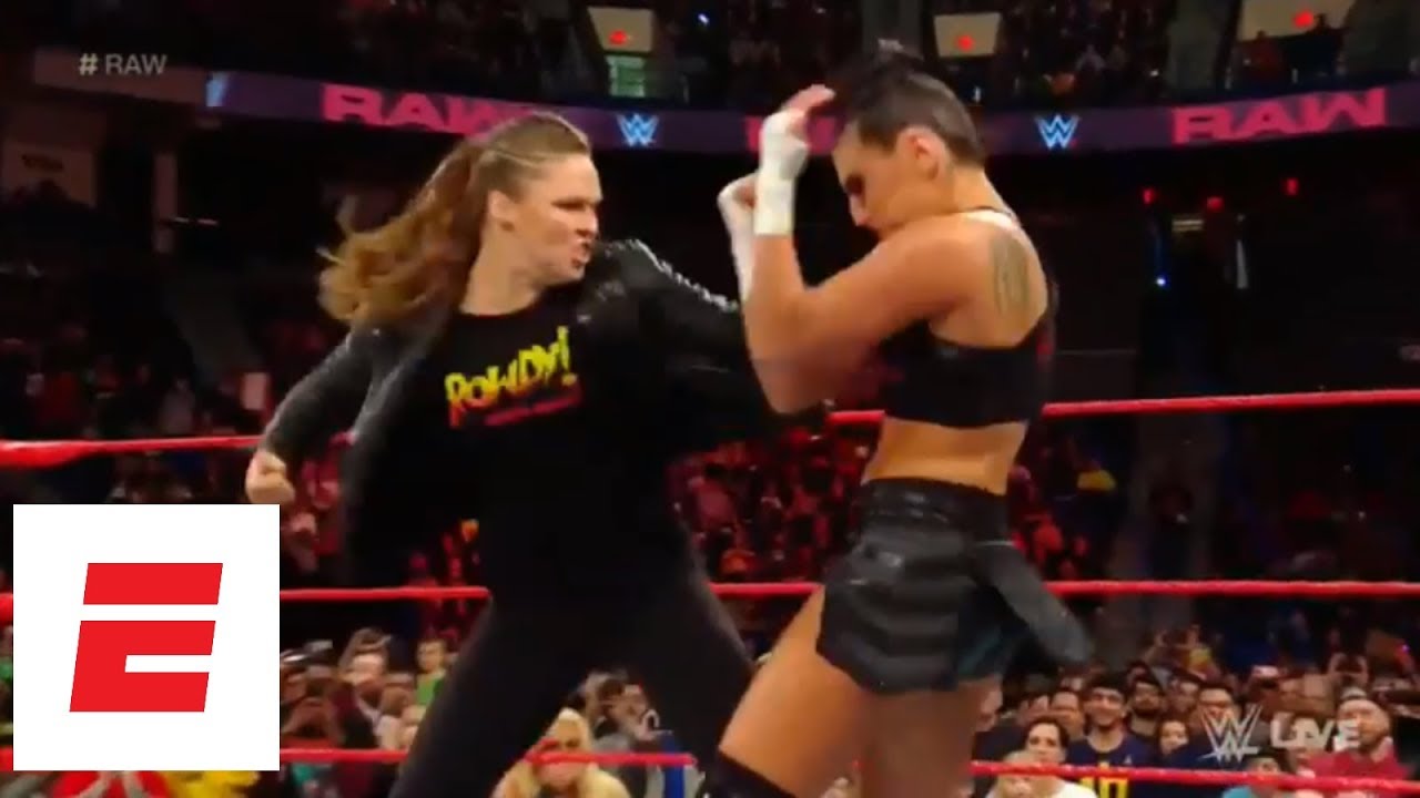 Ronda Rousey takes down Sonya Deville on WWE Monday Night Raw | ESPN