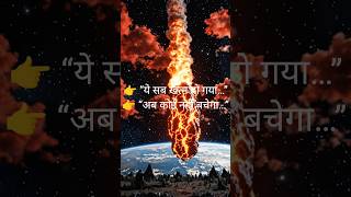 👉 Meteor Hits Earth 😱 | दुनिया का अंत शुरू हो गया#meteor #earth #explosion #shorts