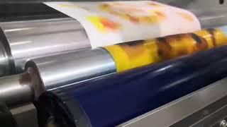 HIGH  SPEED  FLAT  BOTTOM  WITH  4  COLORS FLEXO   PRINTING