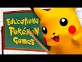 The Educational Pokémon Games