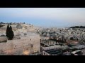 Evening call to prayer in Jerusalem