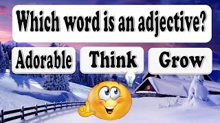 Adjectives Quiz | English Grammar Quiz | Games for ESL