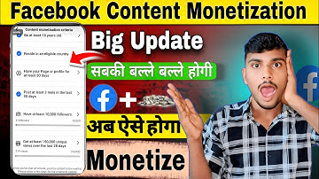 Facebook Content Monetization Waitlist ?🤑 Content Monetization Update.