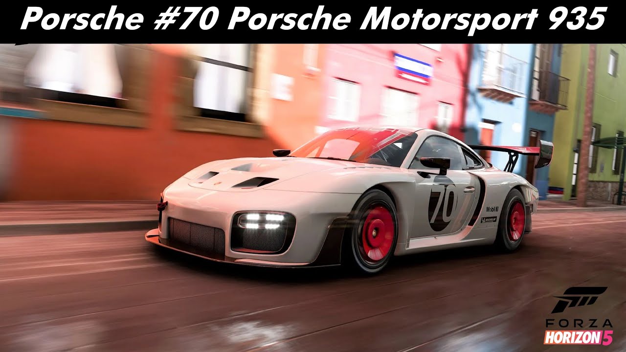 Forza Horizon 5 - Porsche 935 Exclusive Gameplay - YouTube