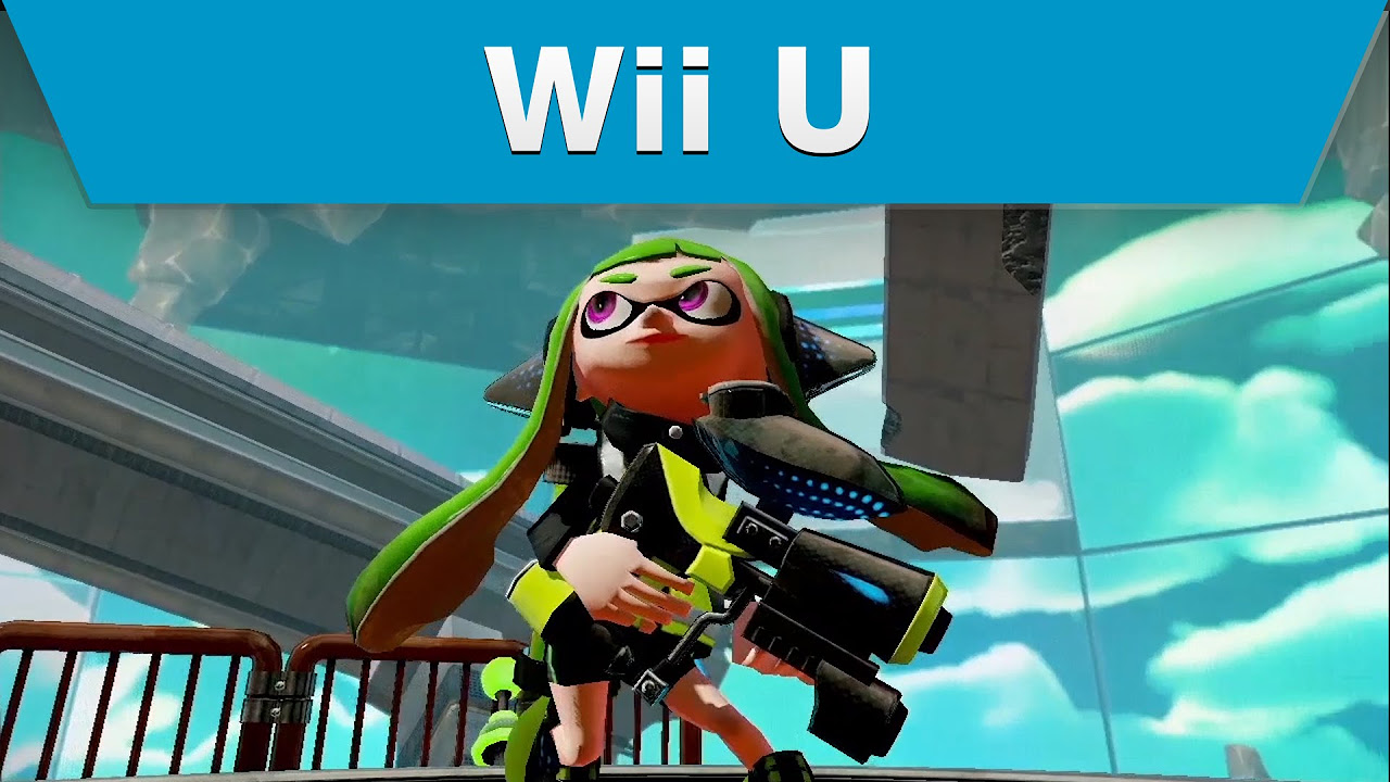 Wii U - Splatoon Single Player Trailer - 60 FPS - YouTube