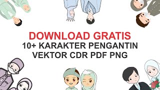 Download 10 Kartun Pengantin Muslim Muslimah Gratis! Download 10 Kartun Pengantin Muslim Muslimah Gratis!