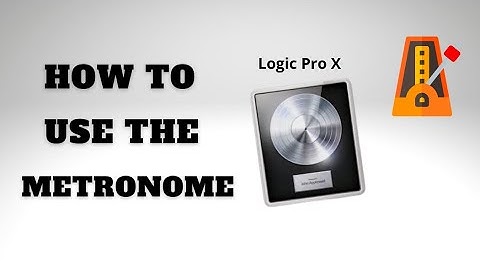 How to turn up the METRONOME - Logic Pro X (Quick Guide)