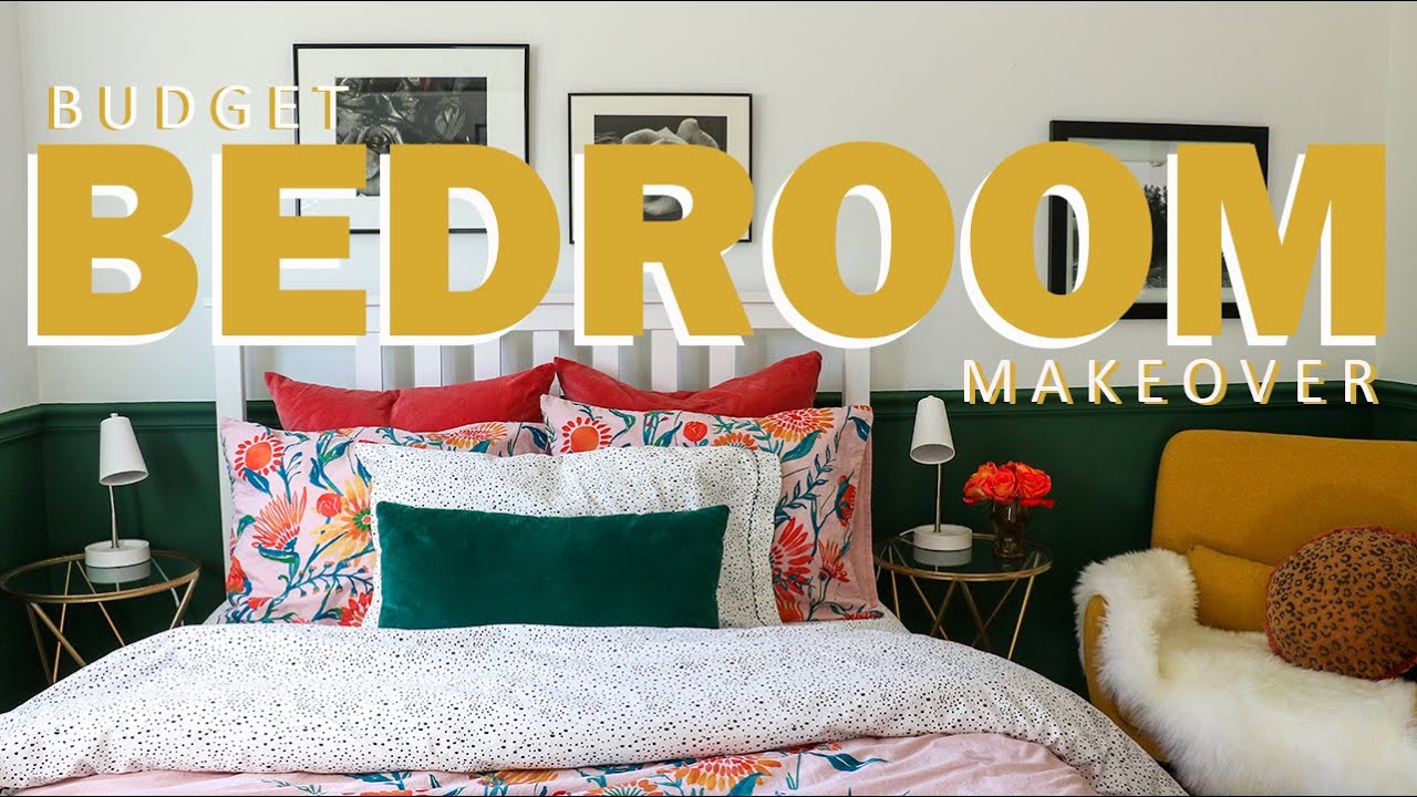 Girl's Budget Bedroom Makeover