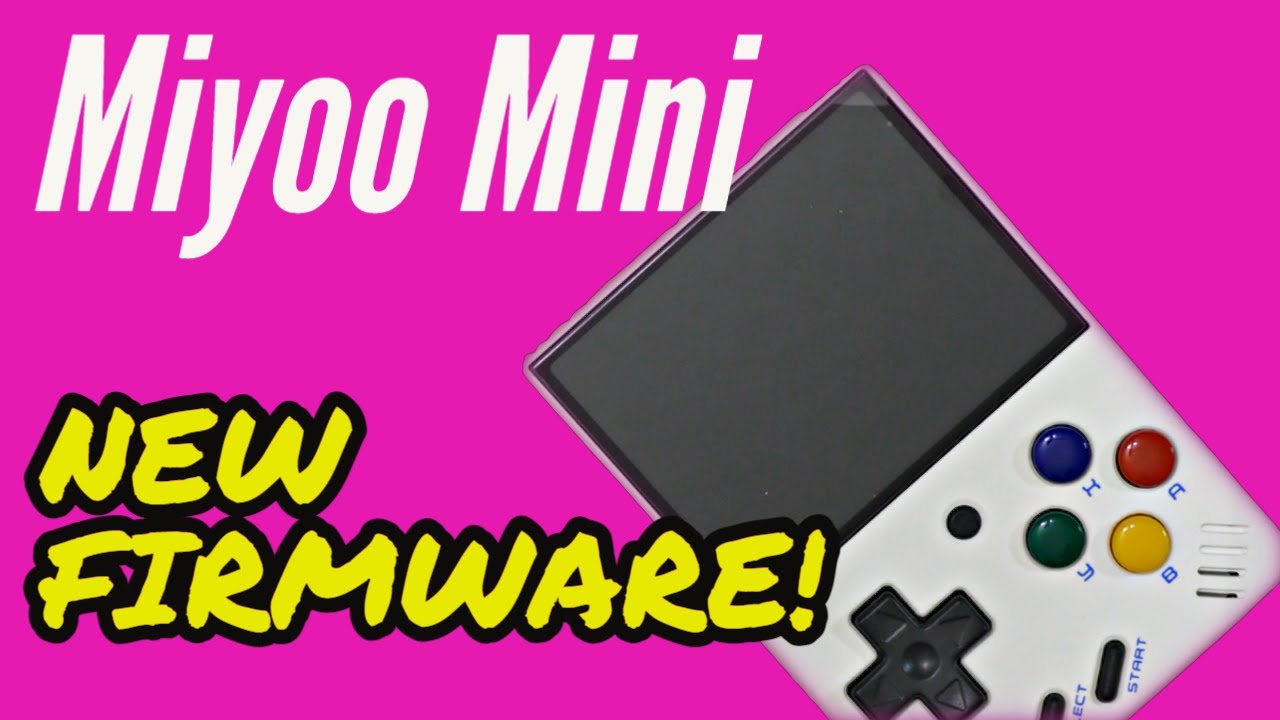 Miyoo Mini Official Firmware Update - April 2022