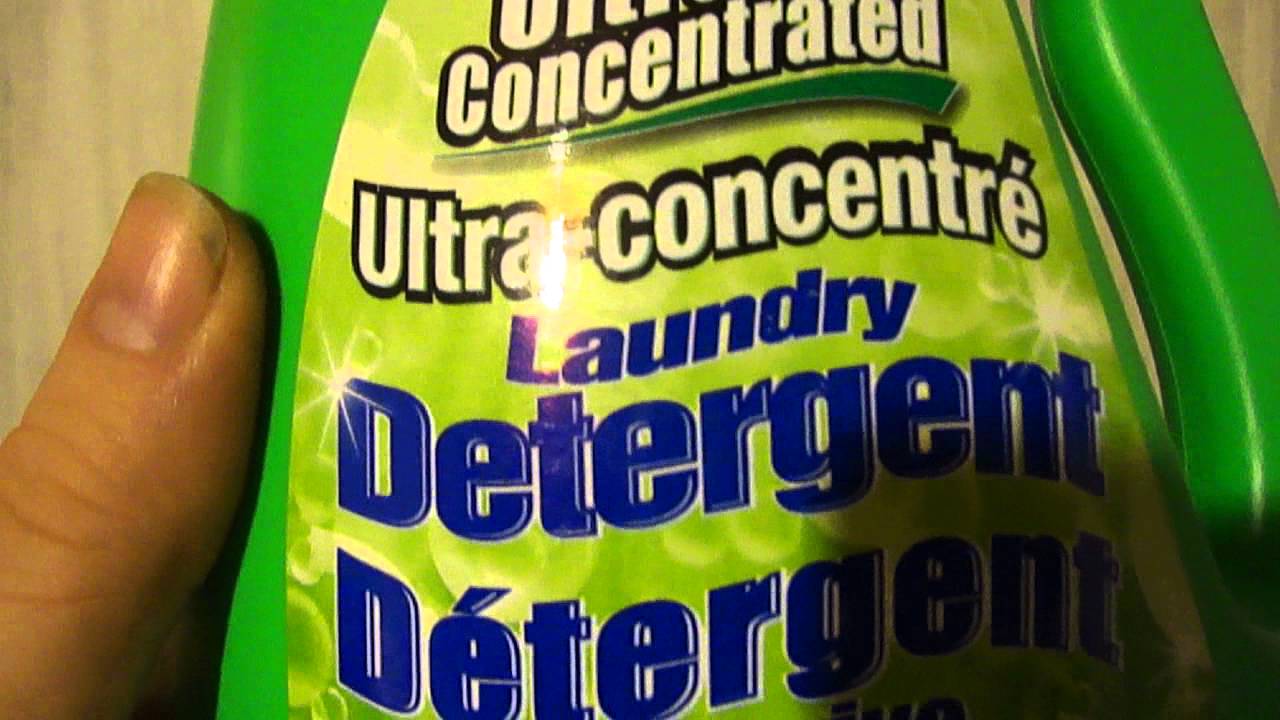 Ultra concentrated rain fresh laundry detergent (product review) YouTube