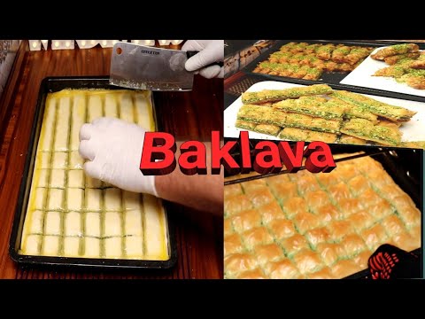 Video: Wie Man Arabische Baklava Kocht