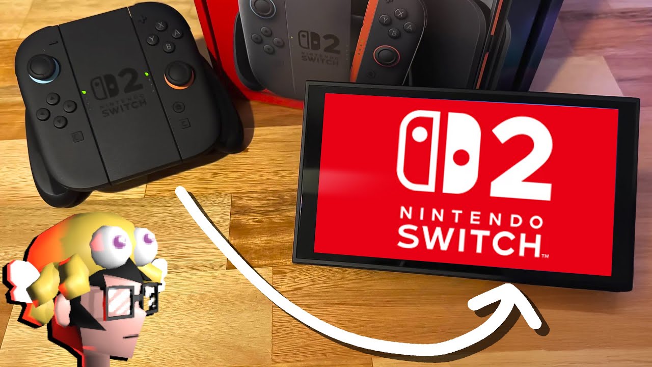 comprei e testei um nintendo switch 2 (no dia do lançamento)