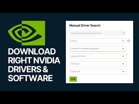 How To Download The Right NVIDIA Drivers & Software For Your Computer