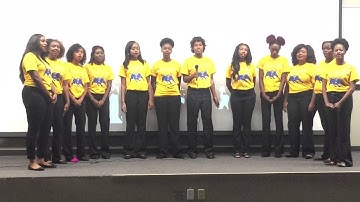 Phi Beta Lambda Alpha Chi Chapter Talent Show 2015 Singers