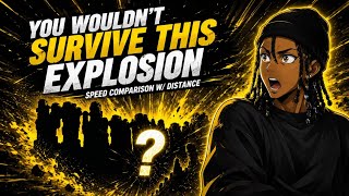 Mountains Have Insane Explosion Speed | Speed comparison | BLK Finesse Reaction