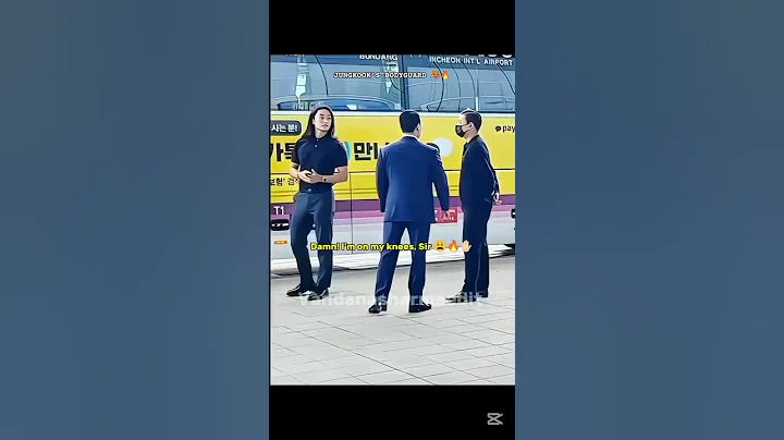 Jungkook's bodyguard 😩🔥 #bts #btsarmy #btshindiedits #btshotedit