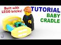 LEGO Tutorial On How To Make A Baby Cradle