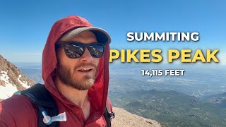 Hiking Pikes Peak via the Barr Trail - Our First Colorado 14er