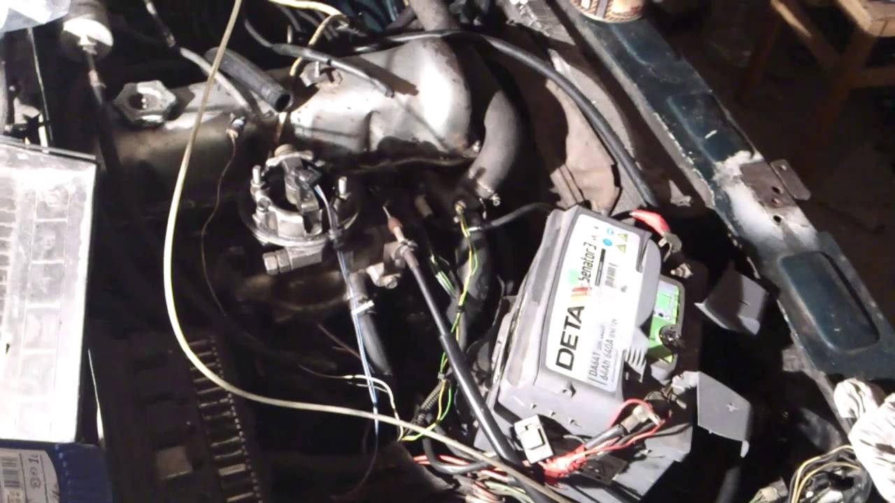 Запускаем моновпрыск Ваз 2107 часть 1. - YouTube