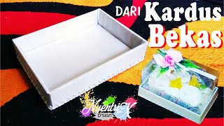 Membuat Kotak Hantaran Seserahan Pernikahan || Dari Kardus Bekas