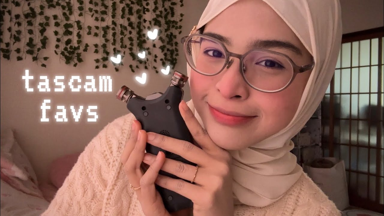 ASMR Your Favourite Tascam Triggers! ꉂ(˵˃ ᗜ ˂˵)✮ ⋆ ˚｡𖦹 ⋆｡°✩