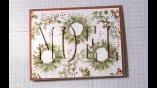 Painted Harvest Eclipse Christmas Card