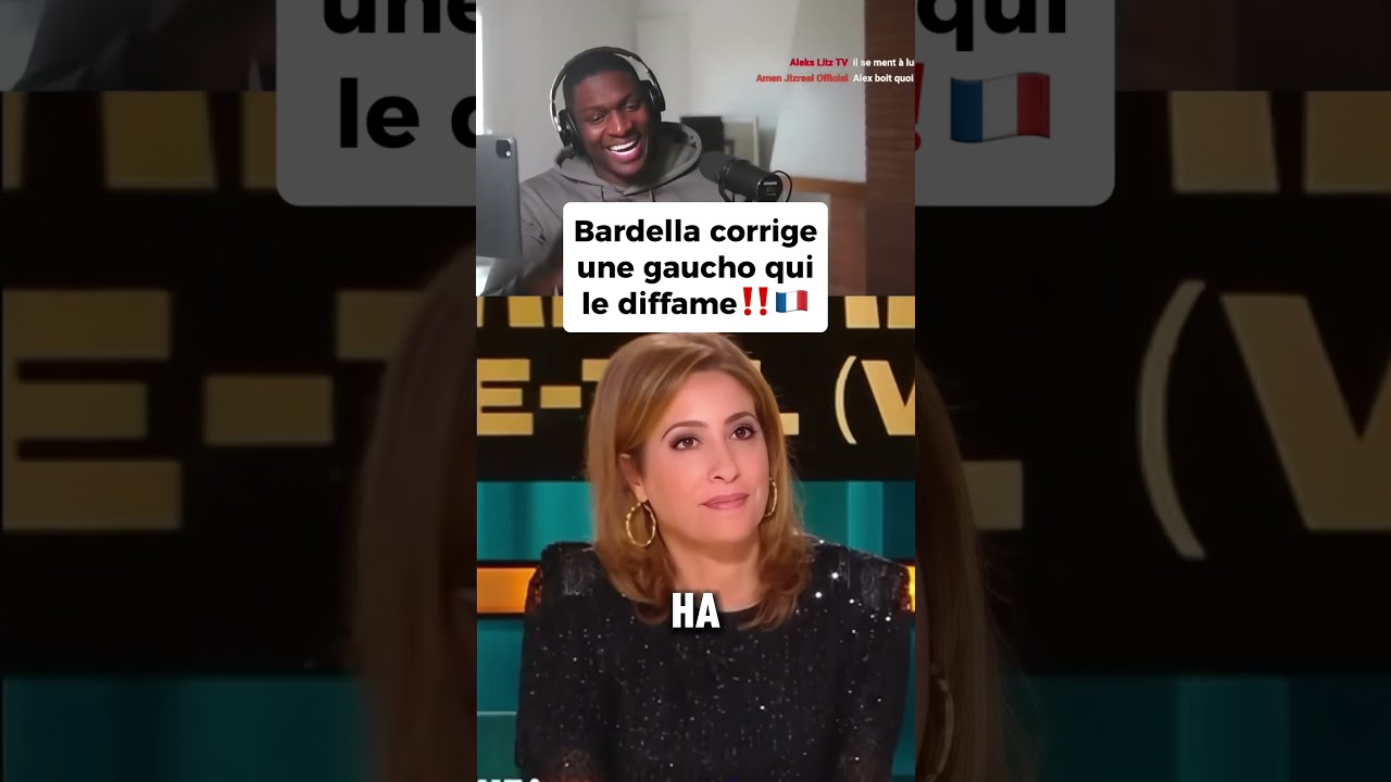 Bardella corrige Léa Salamé ! #bardella #léasalamé #servicepublic #rassemblementnational #gauche