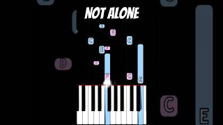 The Amazing Digital Circus - Not Alone - EASY Piano