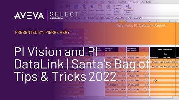 PI Vision and PI DataLink | Santa