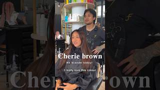 THE CHERIE BROWN  No blonde today! ‍♂ @ultrafadehair #hairconsultation