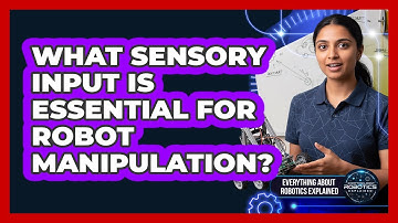 What Sensory Input Is Essential For Robot Manipulation?