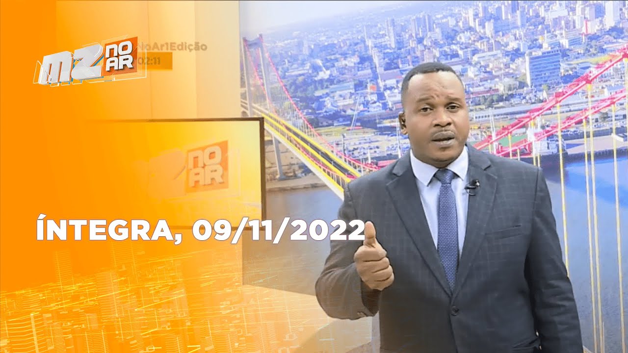 Assista à íntegra do Mz No Ar 1ª Edição | 09/11/2022