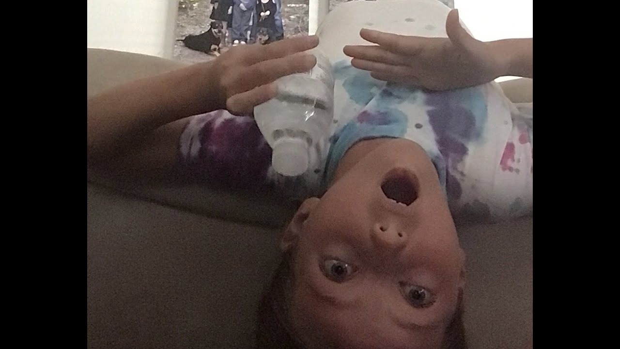 Can you drink water upside down YouTube