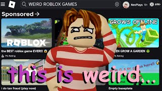 Roblox, But I Only Play Sponsored Games... Cringe