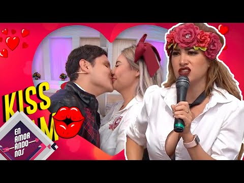 Rorro se besó con Jeni ¡a pesar de que Damaris le hizo un súper berrinche! | Enamorándonos