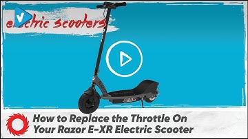#Razor Fun Guide: How to Replace the Throttle on Your Razor E-XR Electric Scooter